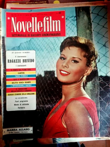 Marisa allasio 1958 novelle - 1958,