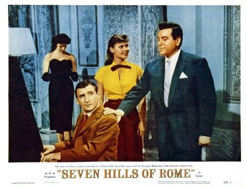 Seven hills rome - rome, card