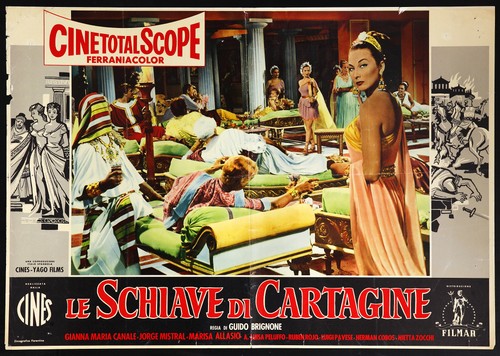 Cinema fotobusta schiave - le,