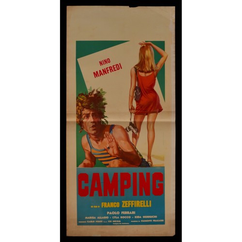 Camping poster maria - camping, allasio