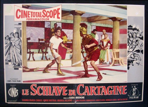 Cinema fotobusta schiave - le,